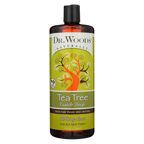 Dr. Woods Shea Vision Pure Castile Soap Tea Tree - 32 fl oz Beauty & Personal Care Dr. Woods