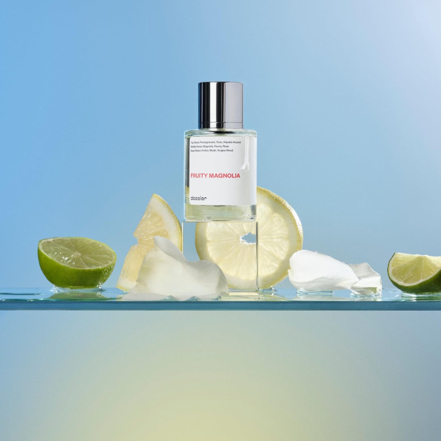 Dossier - Fruity Magnolia - Eau de Parfum - Inspired by Vers. Bright Crystal - Perfume Luxury - Paraben-Free - Vegan - For Women - Fragrance 1.7 oz