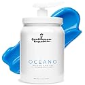 Gentlemen Republic Oceano Men's Hair Gel 64oz with Pump - Strong Touchable Hold and High Shine Styling Gel for Hair, 100% Alcohol-Free Professional