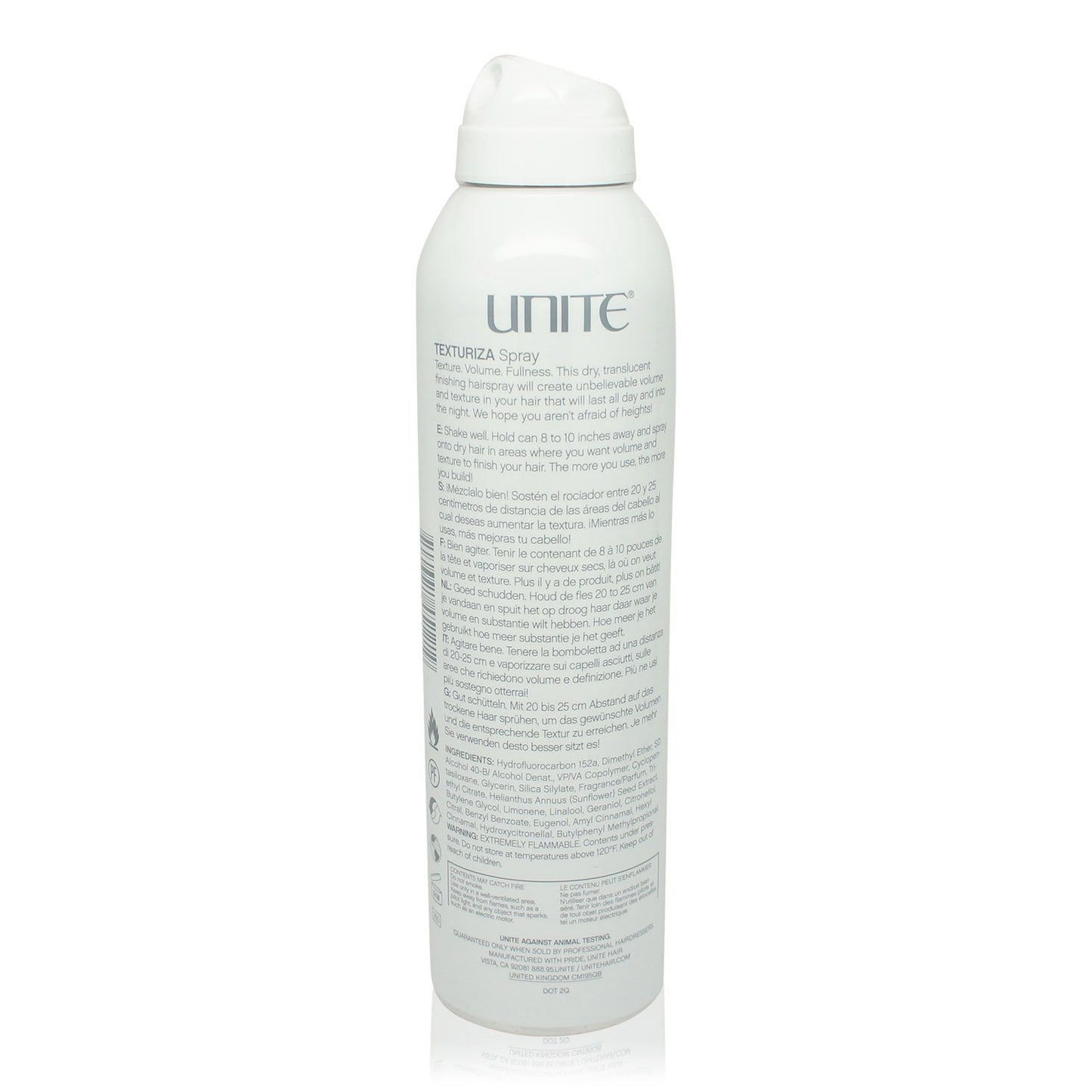 UNITE Hair - TEXTURIZA Texturizing Spray - Adds Volume, Texture & Fullness - Medium Hold, Matte Finish - Safe for All Hair Types, 7 oz