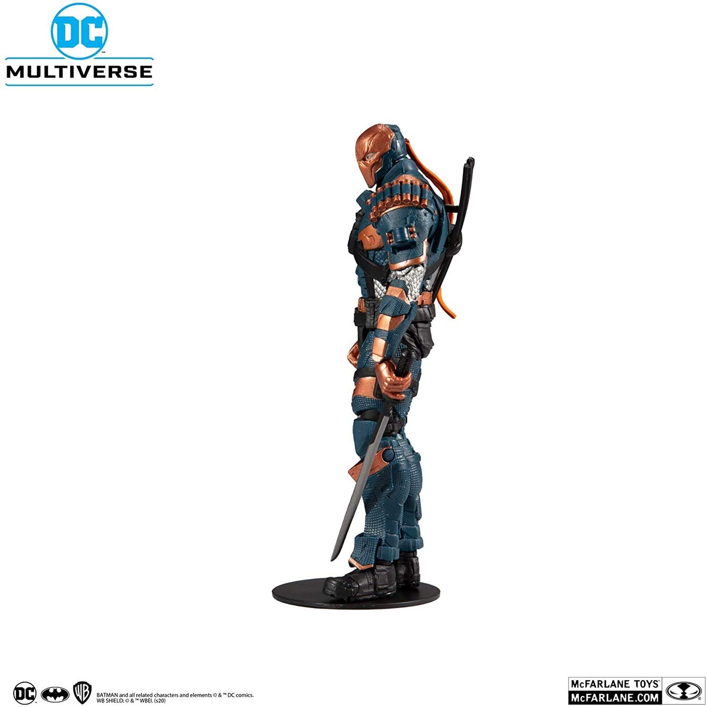 McFarlane Toys DC Multiverse Deathstroke: Batman: Arkham Origins 7-inch Action Figure, Multicolor (15342-2)