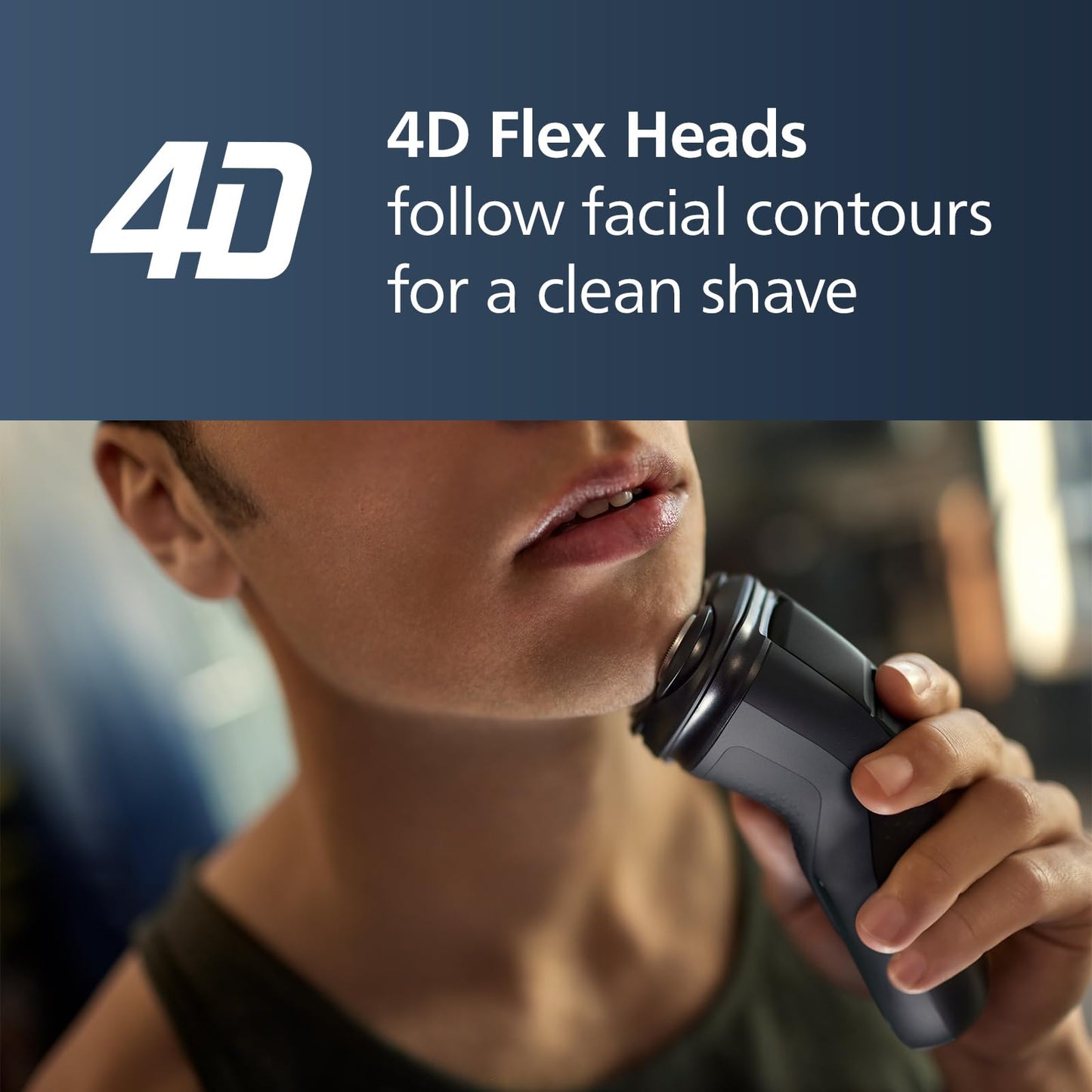 Philips Norelco Shaver 2400 Series, Wet and Dry Electric Shaver, Pop-up Trimmer, P-Cap, Deep Black, Model X3001/90 Beauty and Personal Care Norelco