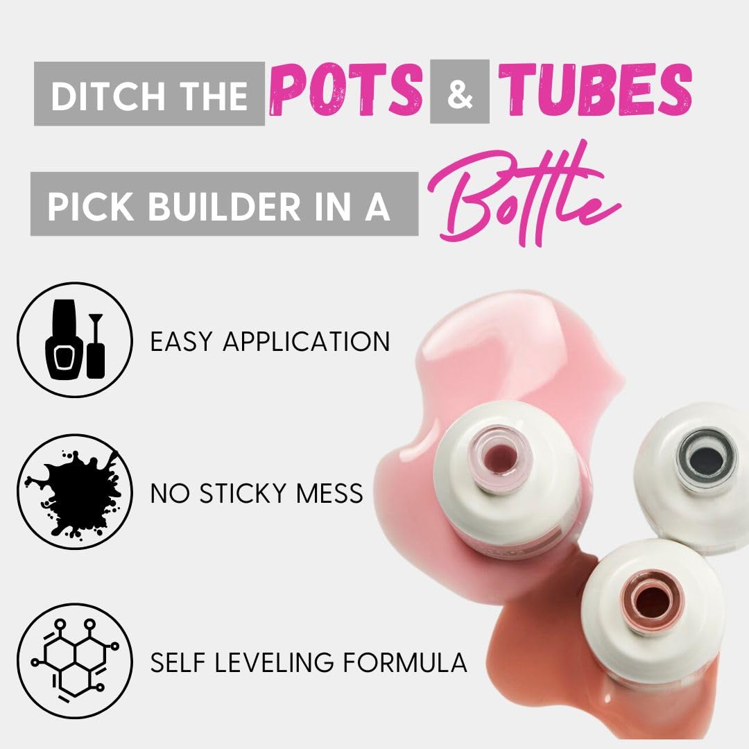 Orly Builder In A Bottle Soak-Off Sculpting Gel For Quick Nail Extension, Repair And Strengthening | Long-Lasting Builder Gel With Brush-On Beauty & Personal Care Orly