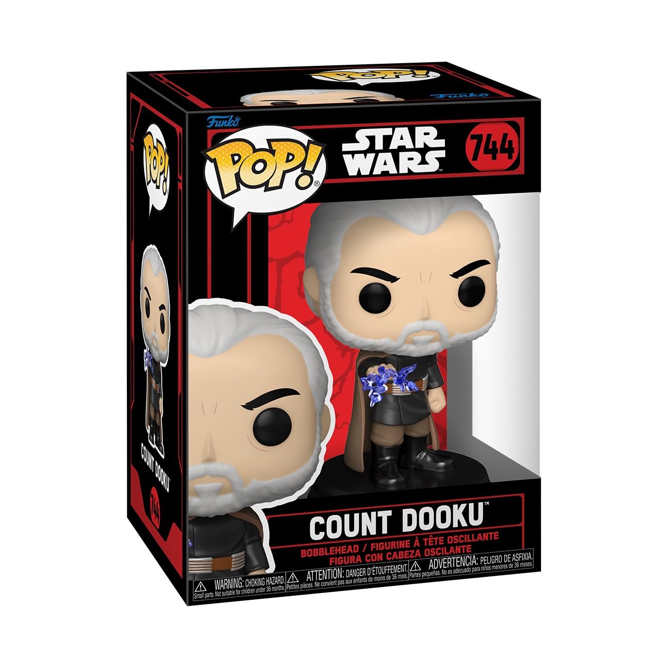 Funko POP! Star Wars: Star Wars Darkside - Count Dooku - Collectable Vinyl Figure - Gift Idea - Official Merchandise - for Kids & Adults - Movies…