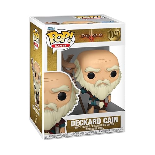 Funko Pop Games: Diablo III - Deckard Cain - Diablo 4 - Collectable Vinyl Figure - Gift Idea - Official Merchandise - Toys for Kids & Adults - Video…