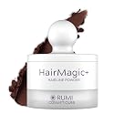 Rumi Cosmetiques HairMagic+ Root Touch Up Powder for Mature Women - Instant Gray Hair Coverage & Hairline Filler - Water-Resistant, Natural Finish