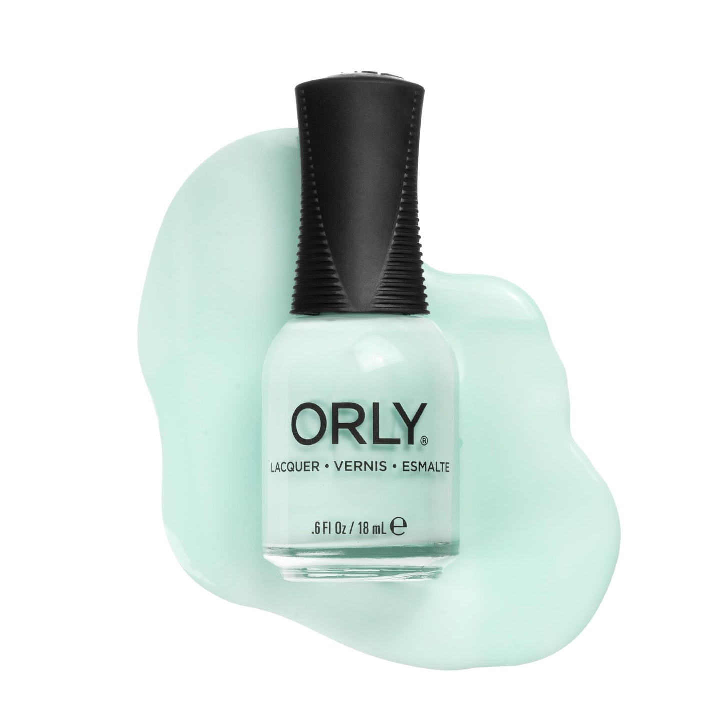 Orly Pastel Blue-Green Nail Polish | Crème Finish | Smooth, Even Coverage | Precision Gripper Cap | Vegan & Cruelty-Free (Butterfly Pea) Beauty & Personal Care Orly