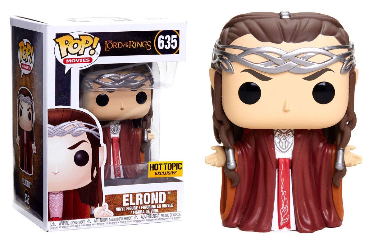 Funko POP! Movies: The Lord of The Rings - Elrond #635 - Hot Topic Exclusive!