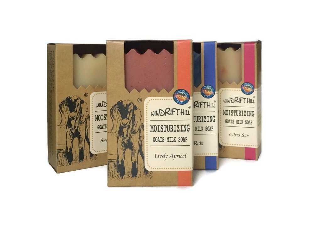 Windrift Hill Citrus Sun Moisturizing Goats Milk Soap Beauty & Personal Care Windrift Hill