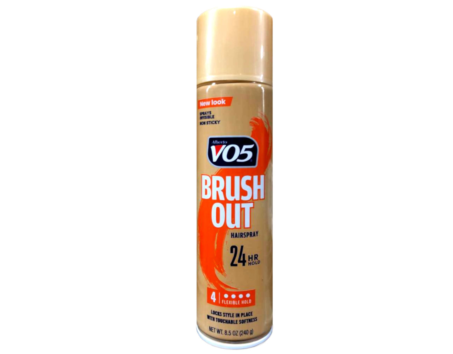 VO5 Brush Out Level 4 Hold Hair Spray Aerosol 8.5oz (Pack of 3)