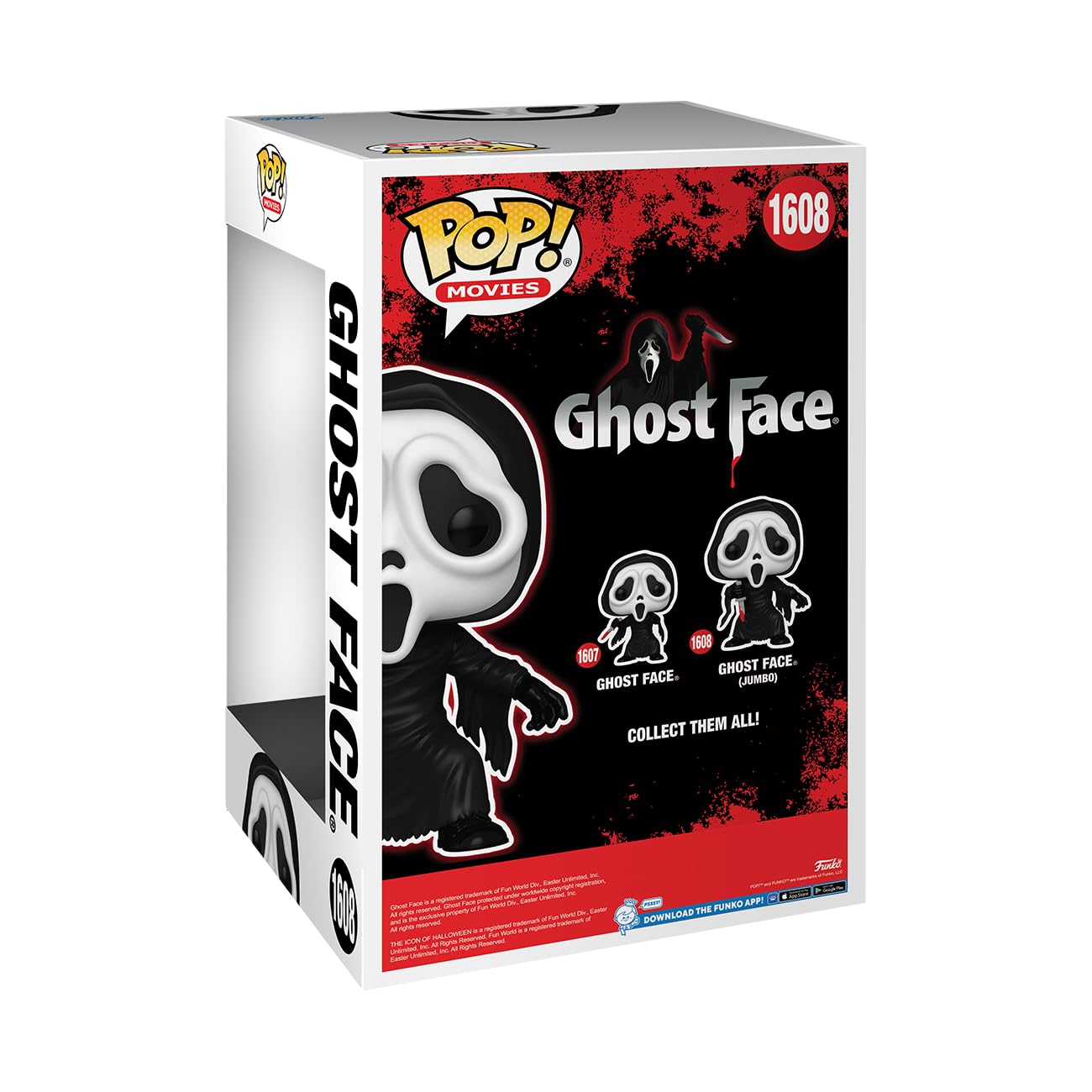 Funko POP! Jumbo: Ghostface - Ghostface - Collectable Vinyl Figure - Gift Idea - Official Merchandise - for Kids & Adults - Horror Fans - Model…