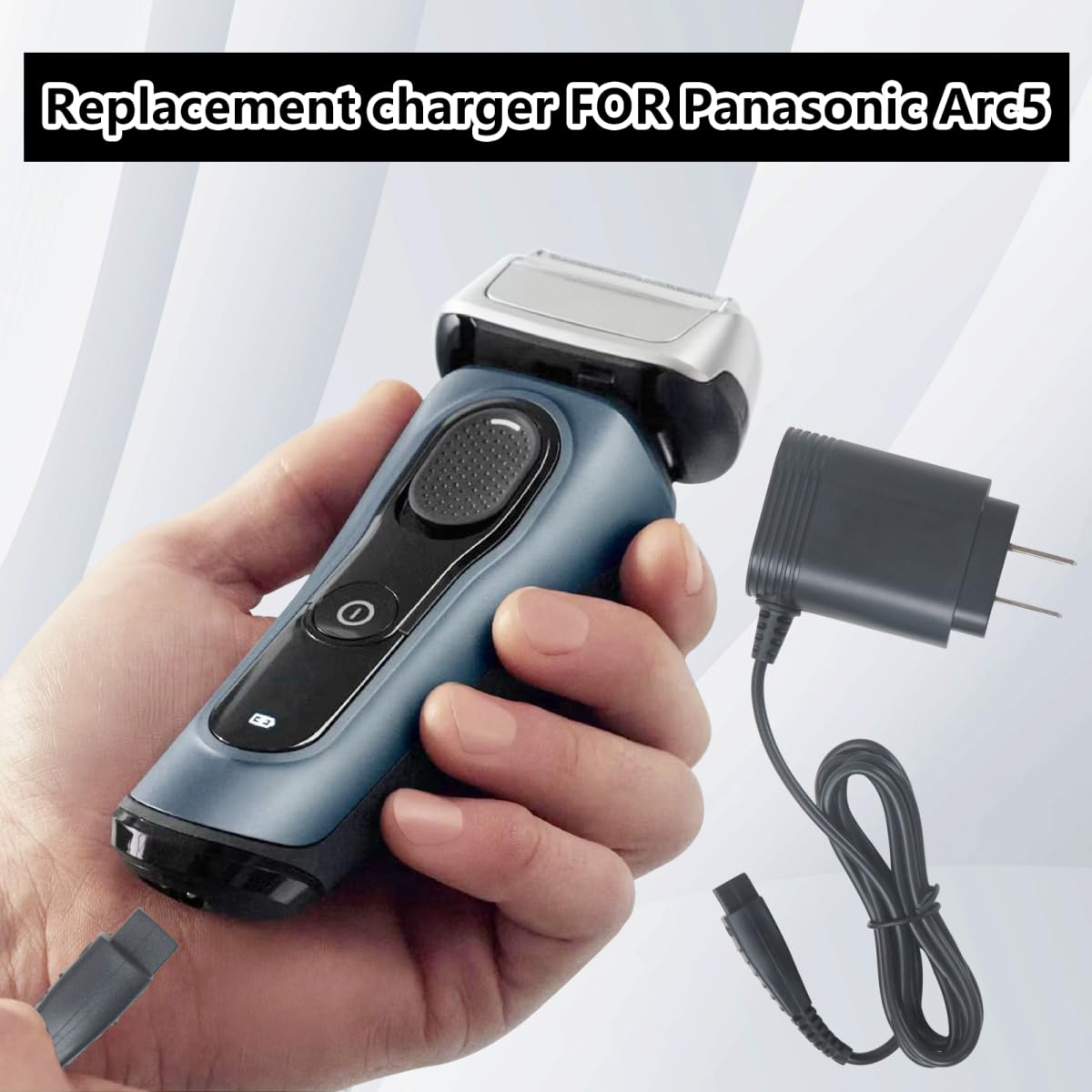 LO MERECES Classic 5.4V Charger Replacement for Panasonic A-rc5 Razor Shaver, for A-rc4 A-rc3 Wet Dry 3 4 5 Electric Blade Razor: ES-LF30, ES-LF51 Beauty and Personal Care LO MERECES