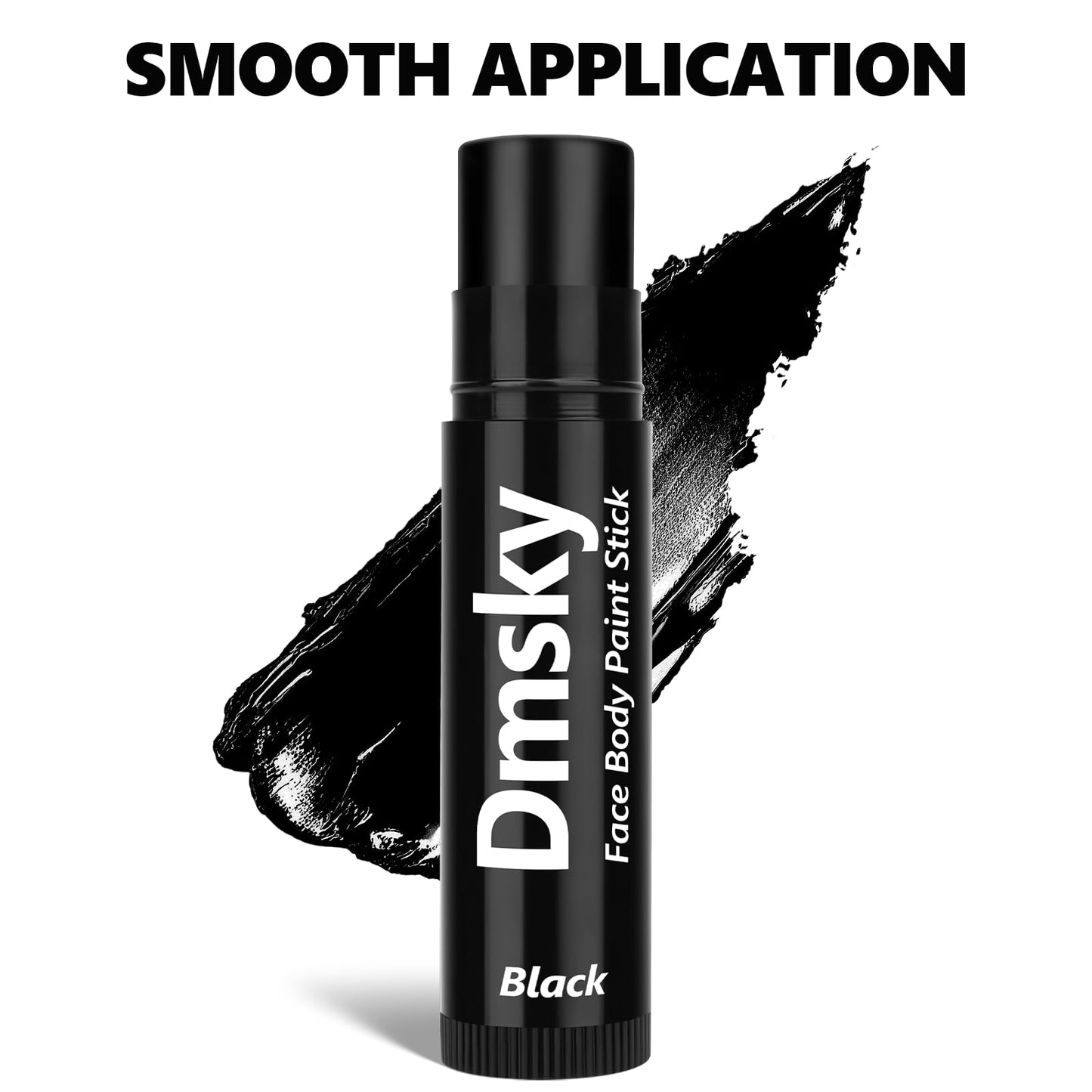 Dmsky 10 Packs Eye Black Sports Stick for Football, Baseball, Softball-Anti-Glare Face Body Paint Stick Kit,Water-Proof Eye Sports Paint
