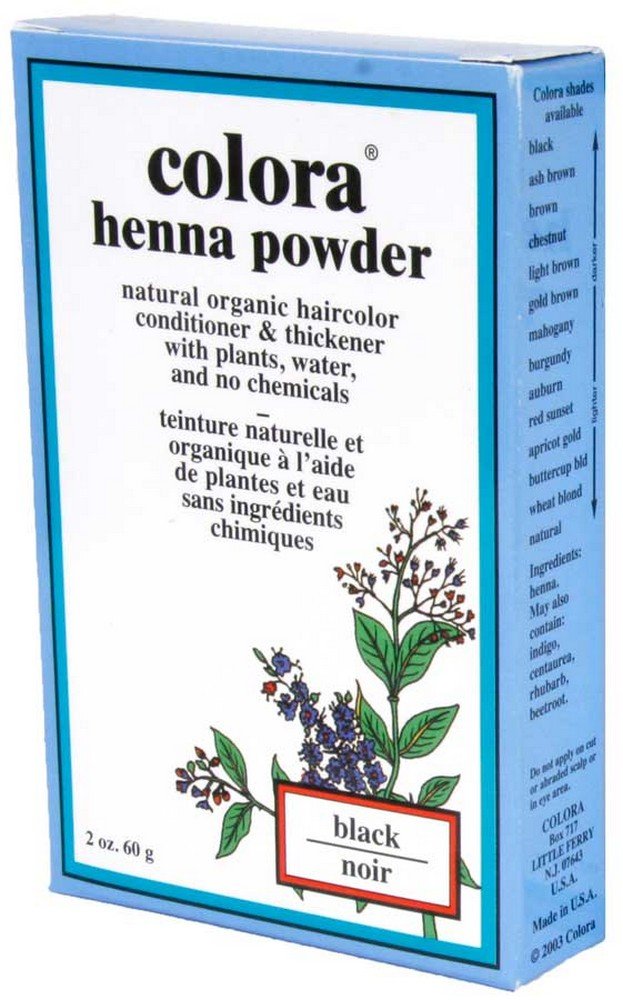 Colora Henna Powder Hair Color Red Sunset 2 oz.