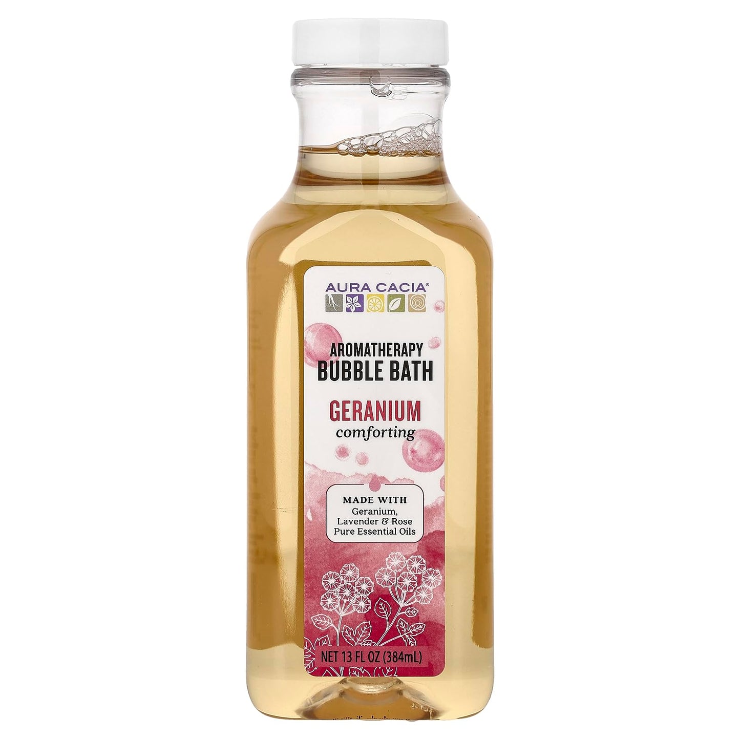 Aura Cacia Comforting Geranium Bubble Bath, 13 Ounce Beauty and Personal Care Aura Cacia