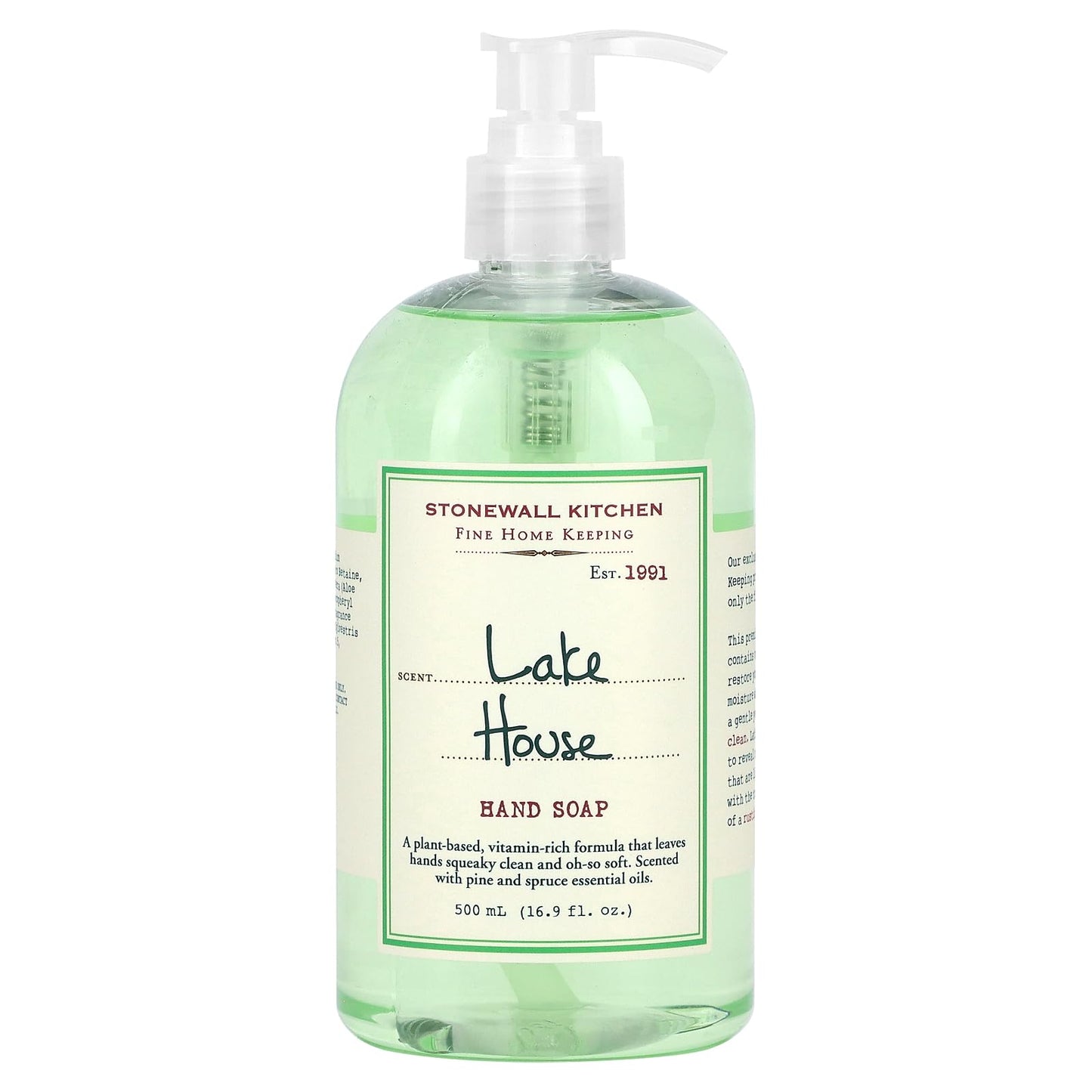 Stonewall Kitchen Lake House Hand Soap, 16.9 ounces (Pack of 2)
