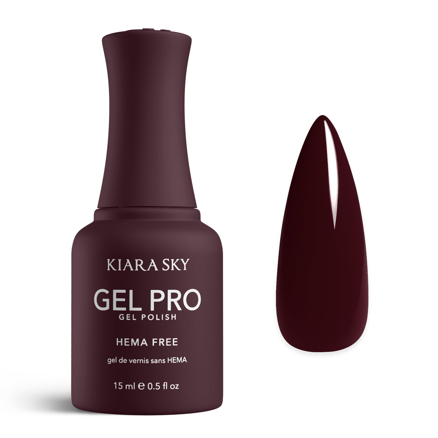 KIARA SKY Gel Pro HEMA-Free Gel Nail Polish | Full Coverage, 28+ Day Wear, Self-Leveling, UV/LED Soak-Off, 0.5 fl oz | Crush-Worthy #137 Beauty & Personal Care KIARA SKY