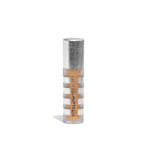 Fitglow Beauty Conceal+ | Vegan Full Coverage Concealer Skincare with Vitamin K + Green Tea | Corrects Dark Circles, Blemishes & Redness |