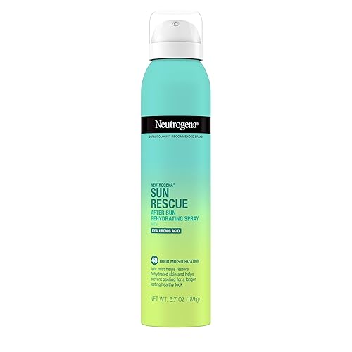 Neutrogena Sun Rescue After Sun Rehydrating Spray with Hyaluronic Acid, Vegan and Lightweight 48-Moisturizing Skin and Body Mist, Non-Comedogenic