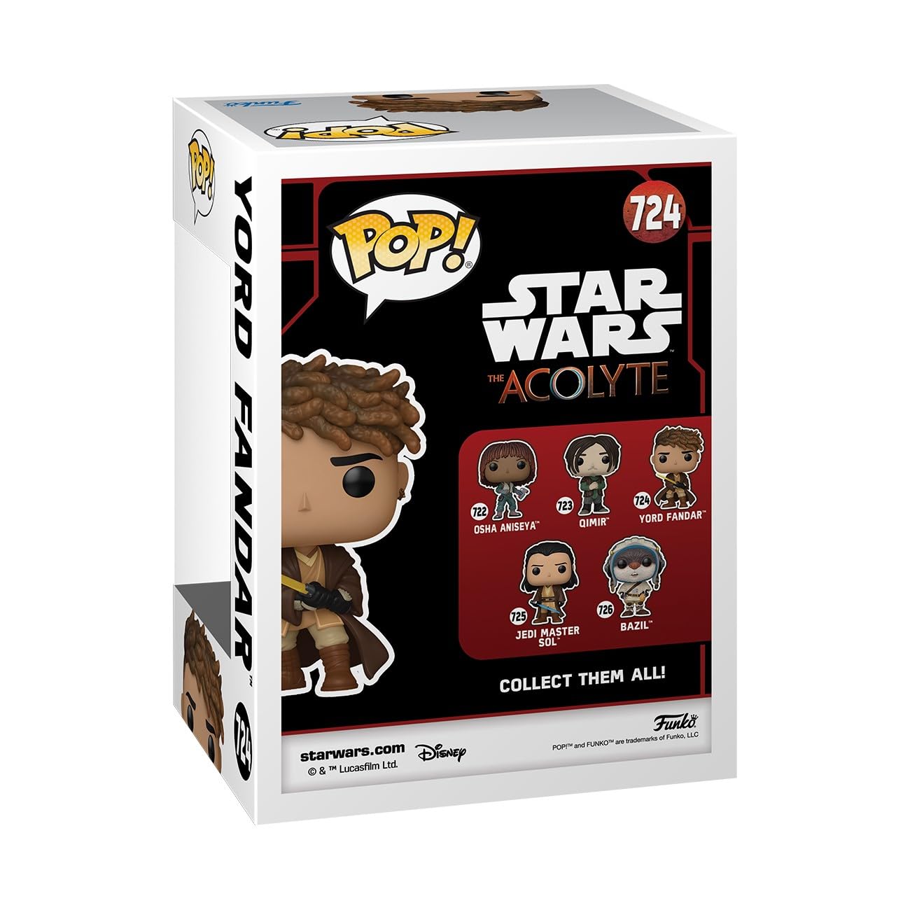 Funko POP! Star Wars: Acolyte - Yord Fandar - Collectable Vinyl Figure - Gift Idea - Official Merchandise - for Kids & Adults - TV Fans - Model…