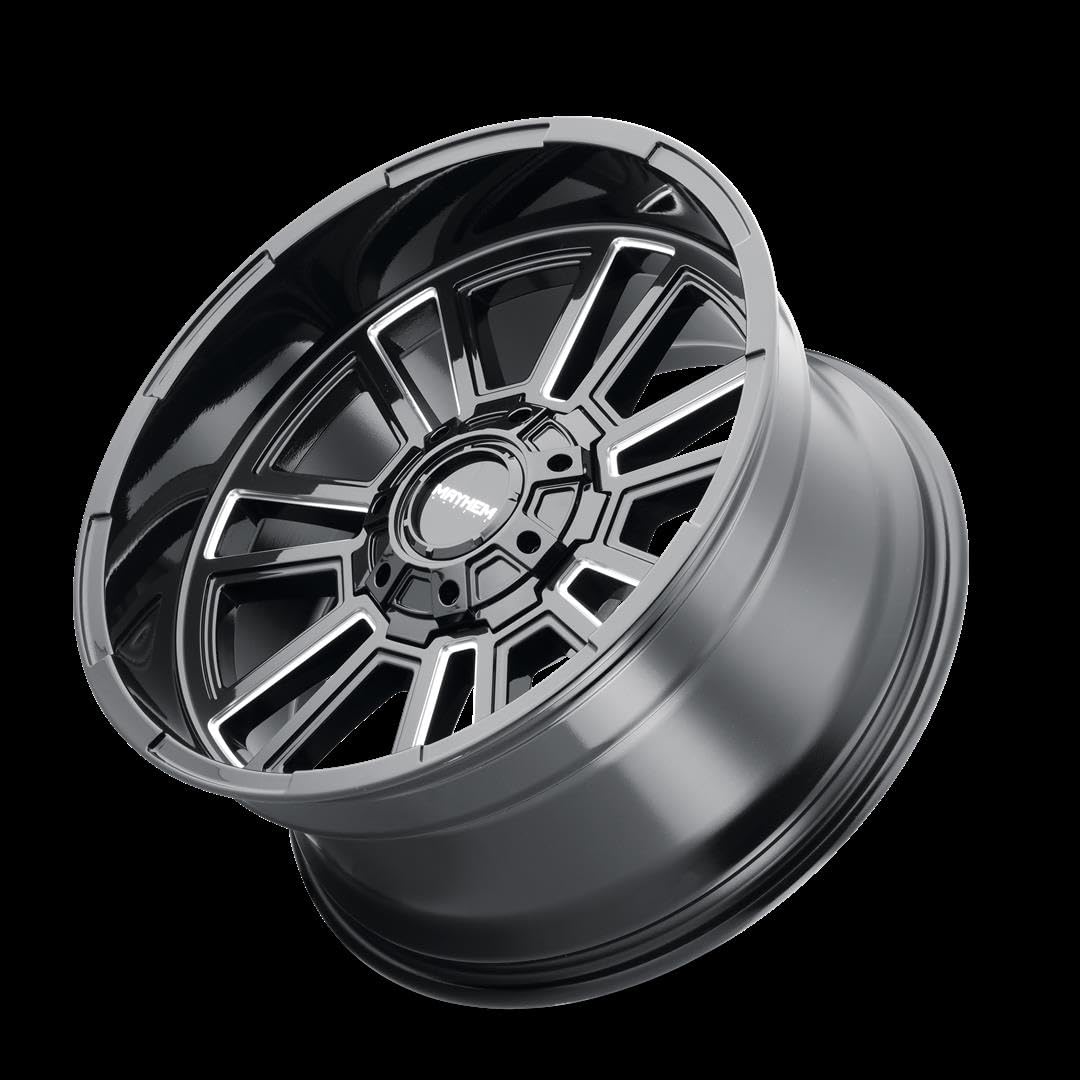 MAYHEM Apollo 8115 Gloss Black Milled 20-9 8-170 0MM 125.2MM