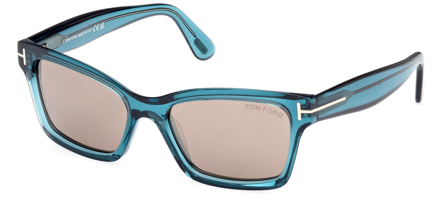 Tom Ford Sunglasses FT 1085 90L Shiny Turquoise /