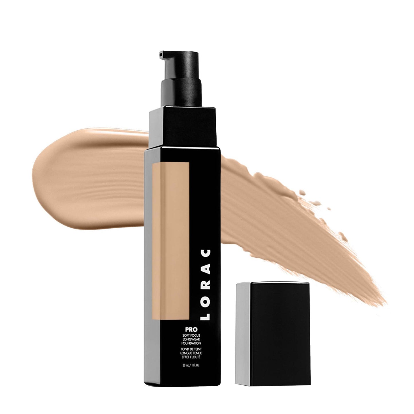 LORAC PRO Soft Focus Longwear Foundation, Shade 2 | Full Coverage | Lightweight | Water-Resistant | Oil-Free