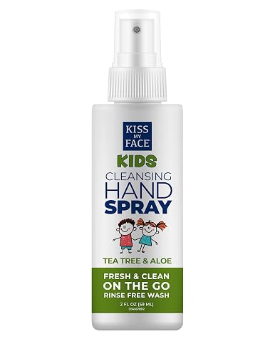 Kiss My Face, Cleansing Spray Kids Hand, 2 Fl Oz