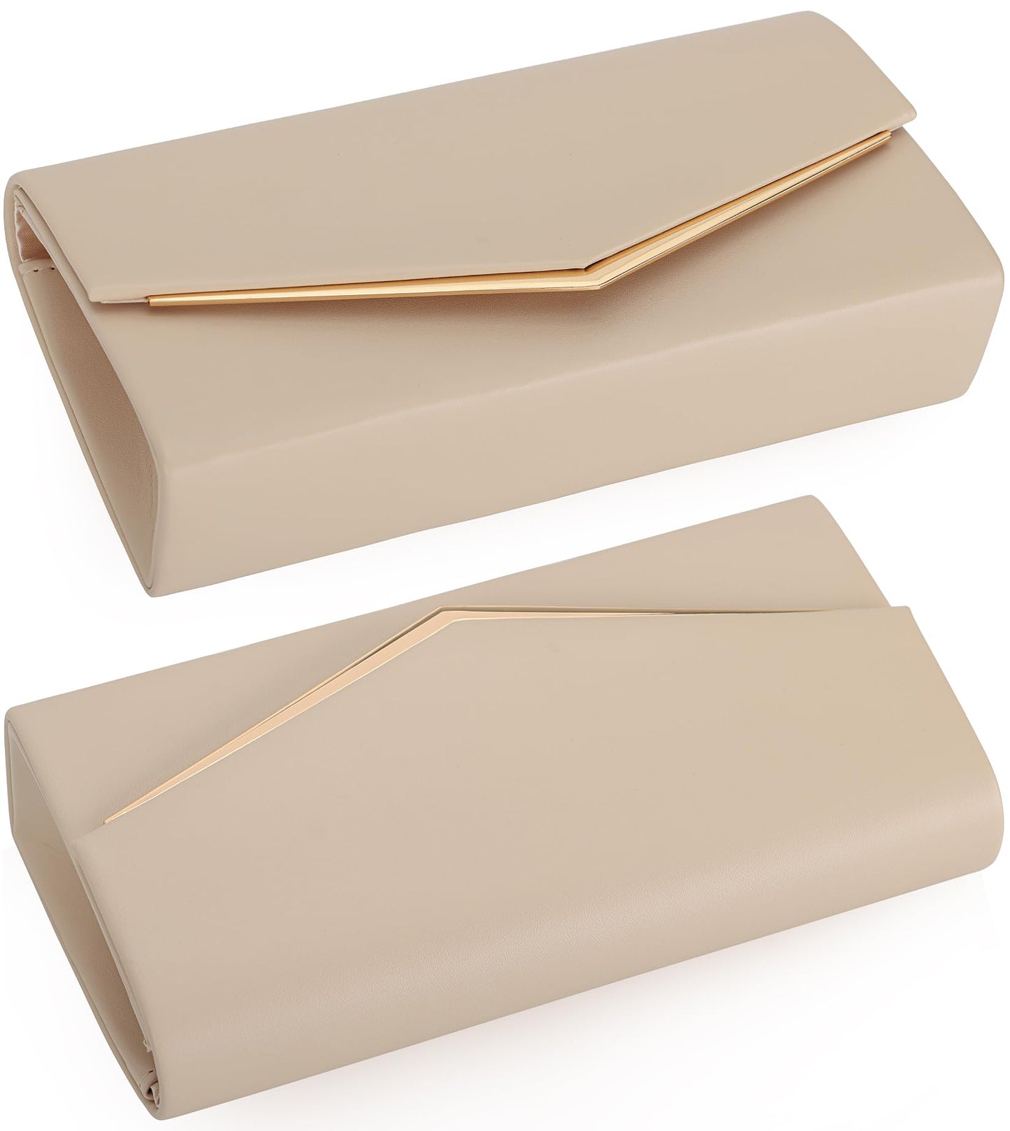 Women’s Evening Handbag Vegan Leather Ladies Envelope Clutch Classic Elegant Purse Bags