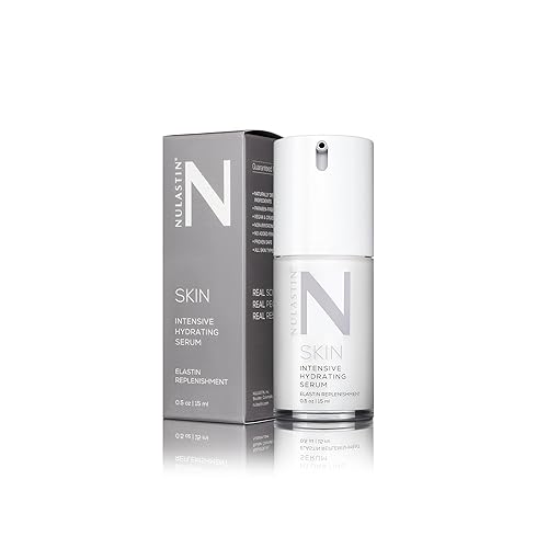 NULASTIN Elastaplex & Hyaluronic Acid Serum for Face, Lips & Décolleté - SKIN Intensive Hydrating Serum - Promote Dewy Radiance in Aging Skin (0.5 oz)