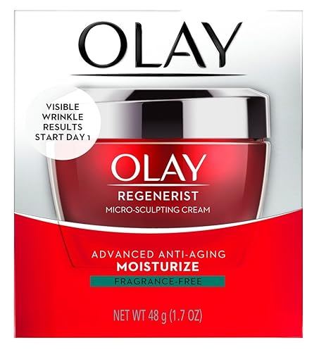 Olay Regenerist Micro-Sculptng Cream 1.7 Ounce Jar (Fragrance-Free) (50ml) (6 Pack)6