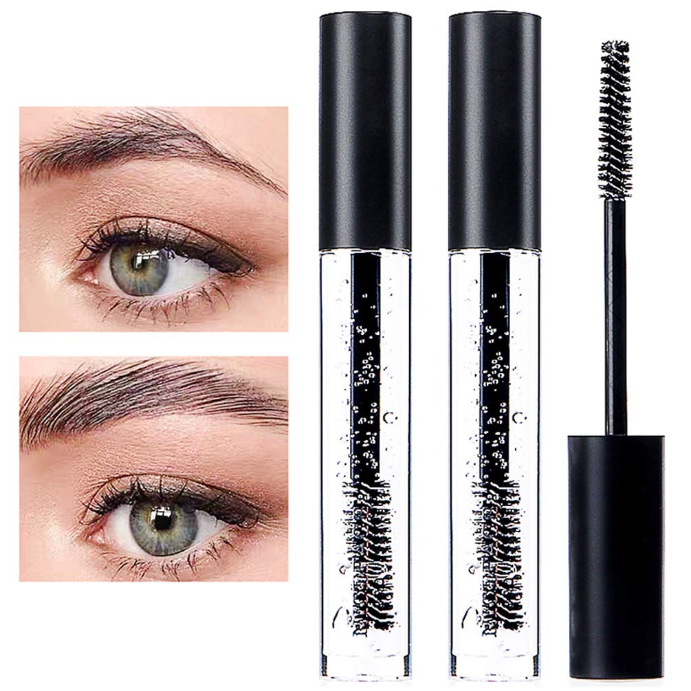 DAGEDA Clear Eyebrow Setting Gel, 2 Pack Brow Fix Gel, Waterproof And Sweat-Proof Eyebrow Repair Liquid Brows Styling Beauty Salon Home Use Makeup