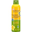 Alba Botanica Hawaiian, Coconut Spray Sunscreen SPF 50 6 oz (Pack of 5)5