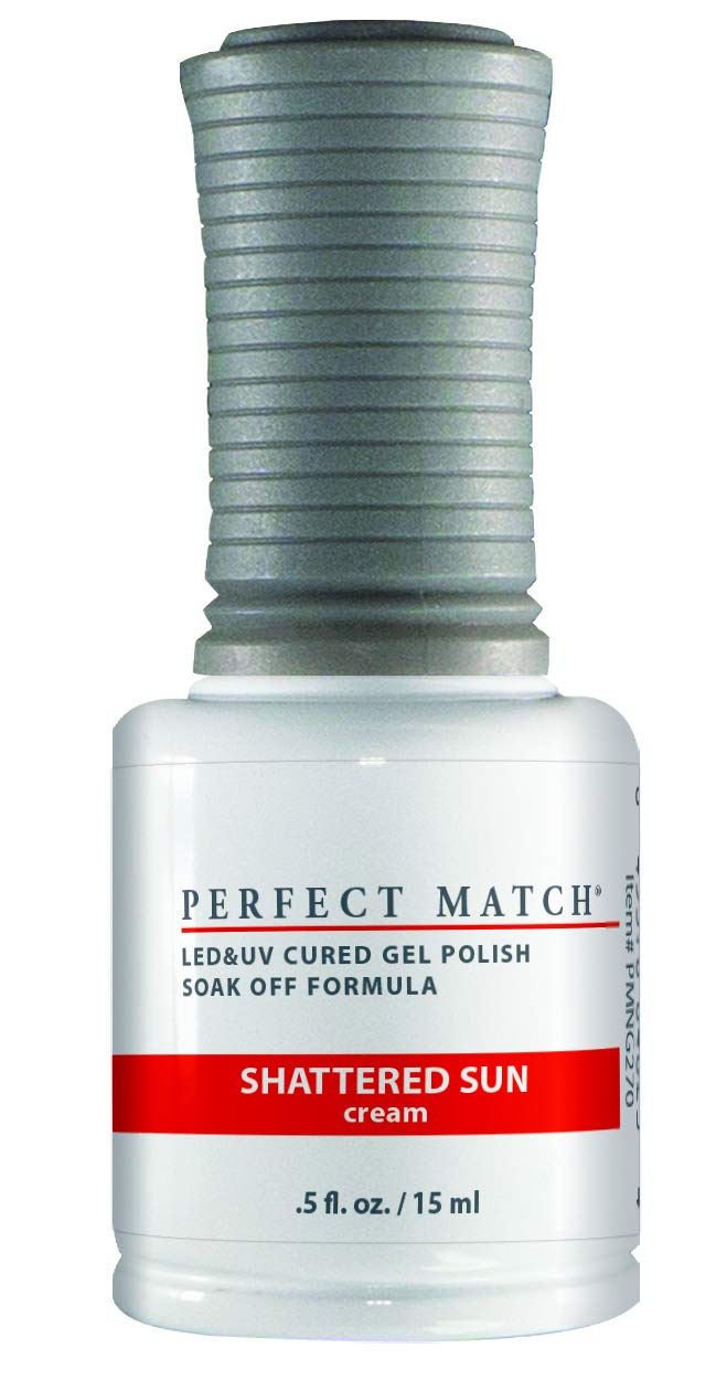 LeChat Perfect Match Gel Polish, Shattered Sun, 0.5 Fl Oz Beauty & Personal Care LECHAT