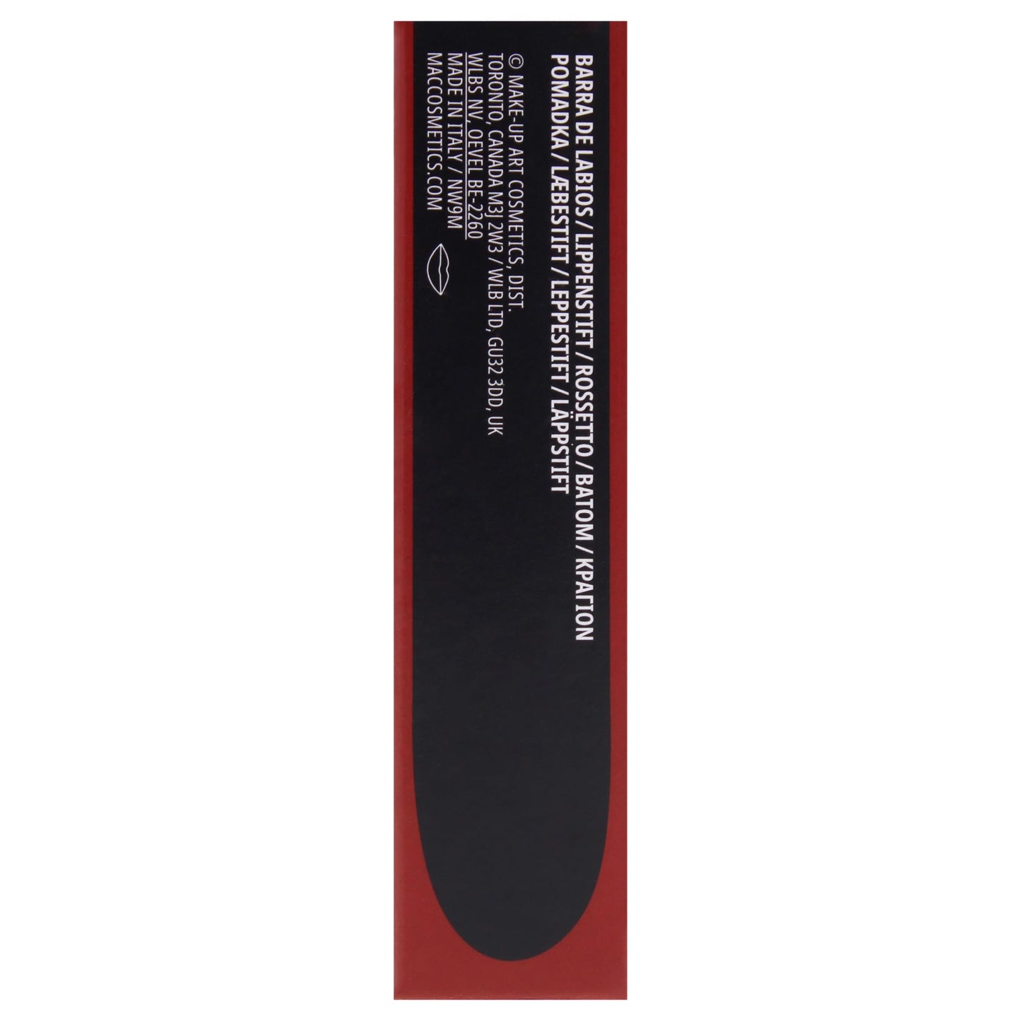 MAC M·A·Cximal Sleek Satin Lipstick, Dubonnet, 0.12 Ounces