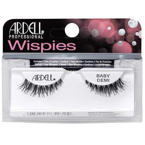 (3 Pack) ARDELL False Eyelashes - BABY DEMI Wispies Black by Ardell