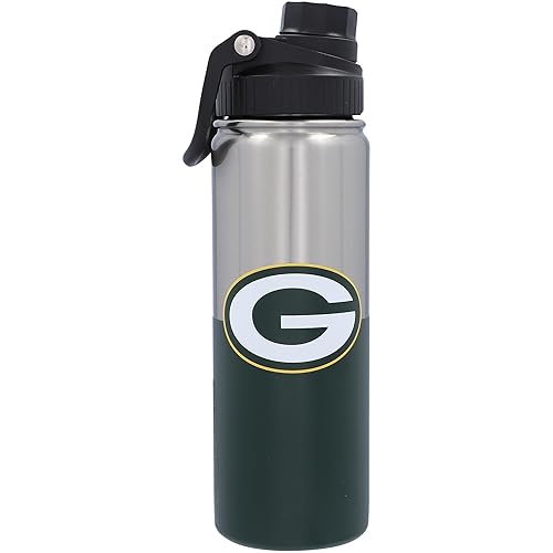 Logo Brands Green Bay Packers 21oz. Team Twist Top Stainless Bottle