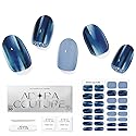 Adora Couture Semi-Cured Gel Nail Strips - 30 Salon-Quality Stickers with UV Light Required, Long Lasting, Easy Application & Removal, Includes Prep