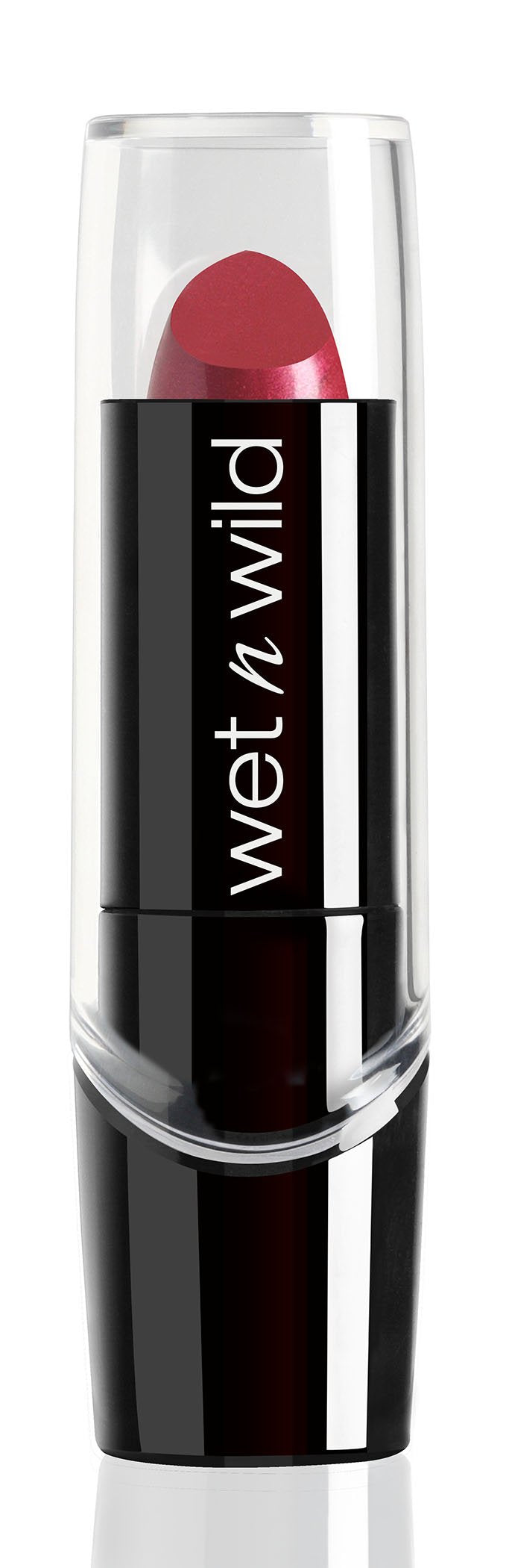 wet n wild Silk Finish Lipstick, Hydrating Rich Buildable Lip Color, Formulated with Vitamins A,E, & Macadamia for Ultimate Hydration, Cruelty-Free
