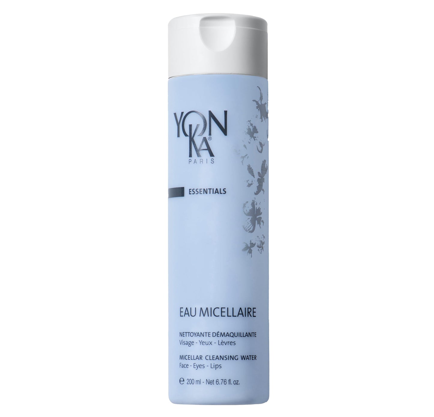 Yonka Eau Micellaire | Micellar Water and Cleansing Makeup Remover | Gentle Face Wash with Rose and Chamomile to Remove Impurities and Hydrate | All