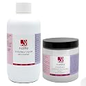 Nailite Odorless Liquid Monomer + White Acrylic Powder - Professional System for Nail Extension, Non-Yellowing Effect and EMA Formula - Kit 8 Oz. Beauty & Personal Care Nailite