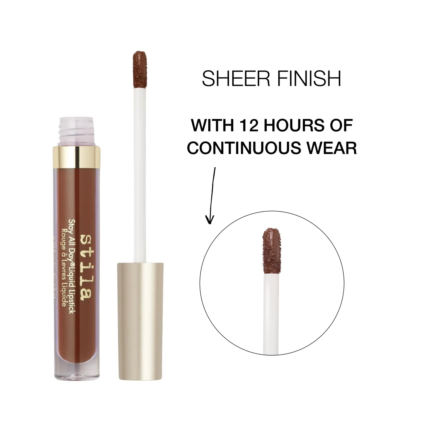 stila Stay All Day® Sheer Liquid Lipstick, 0.10 oz.