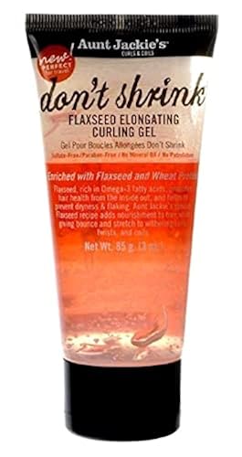 Aunt Jackie's Don't Shrink Flaxseed Elongating Curling Gel 3 Oz