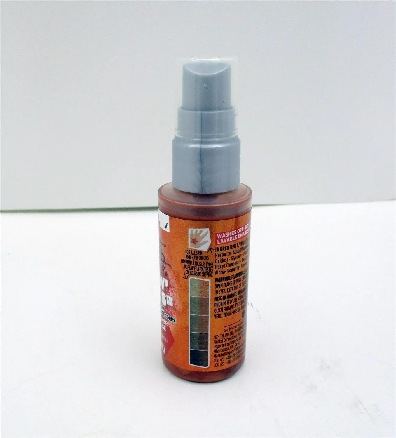 got2b GLOW'RIOUS Metallic Shimmer Hair Glitter & Body Glitter Duel Spray 1.69oz (Bronze)