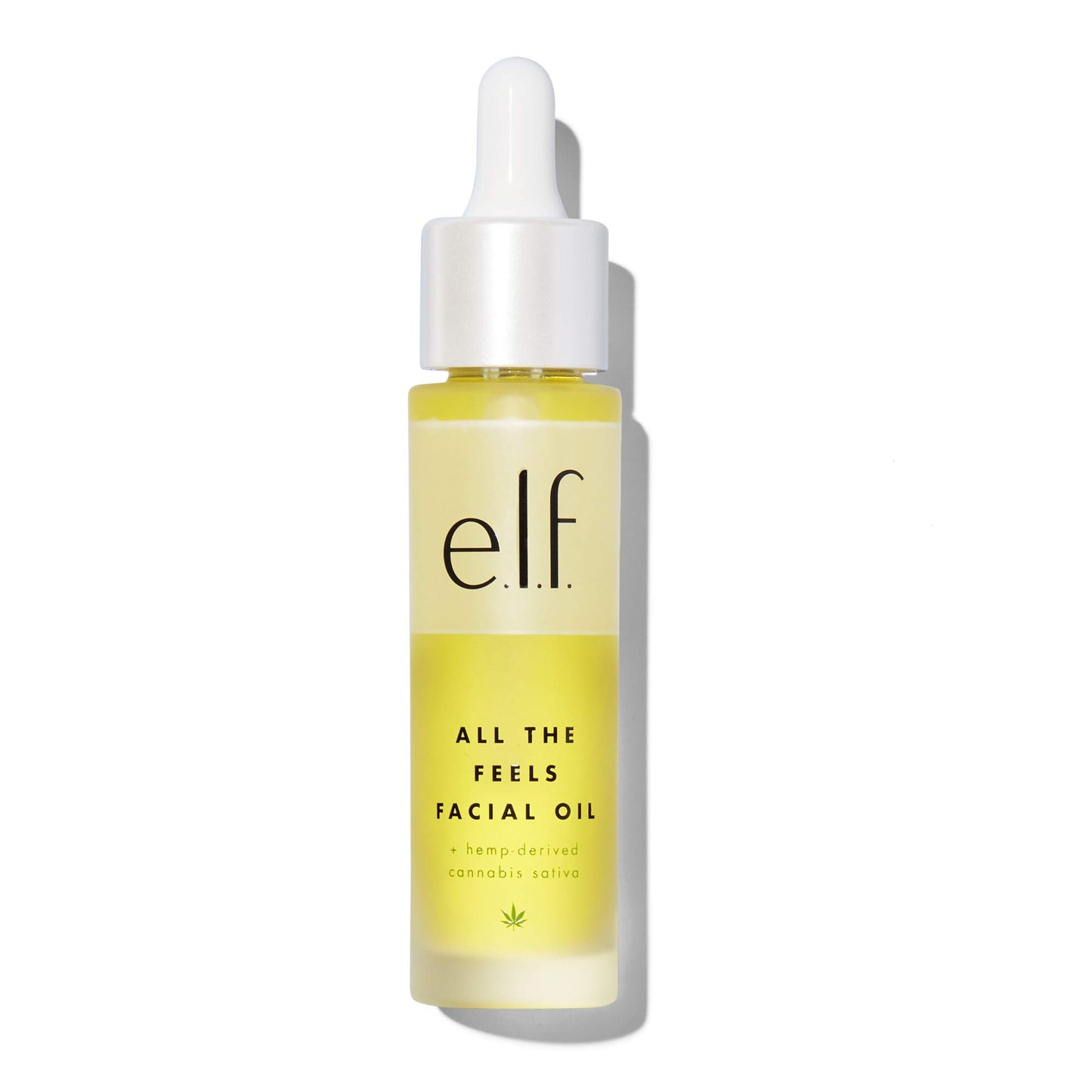 e.l.f. SKIN All the Feels Facial Oil, Infused with Hemp Seed Oil, Ultra-Hydrating Formula, Lightweight & Non-Greasy