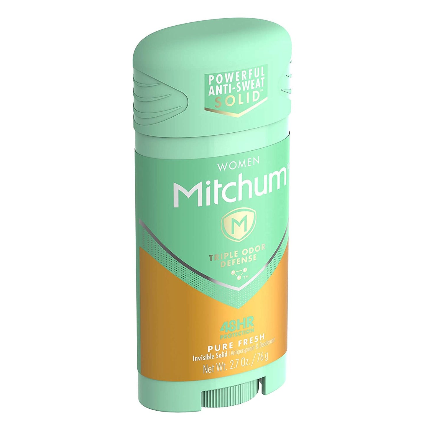 Mitchum Women Triple Odor Defense Invisible Solid 48HR Antiperspirant & Deodorant, Pure Fresh, 2.7 OZ - 4 Pack Beauty and Personal Care Mitchum