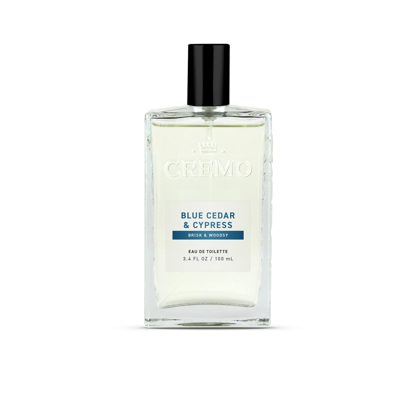 Cremo Cologne For Men - Blue Cedar & Cypress Mens Cologne Spray, A Woodsy Scent with Notes of Lemon Leaf, Cypress and Cedar, Multi-Layered Signature
