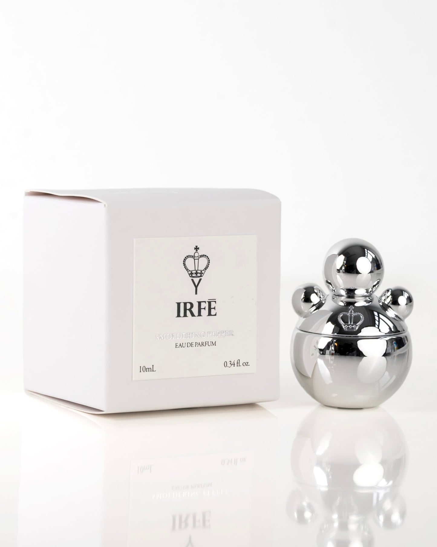 IRFE SMOLDERING PEPPER EAU DE PARFUM 10ML - Spicy Woody Fragrance with Black Pepper, Saffron & Vanilla - Long Lasting Perfume for Women - Travel Size Beauty & Personal Care IRFE