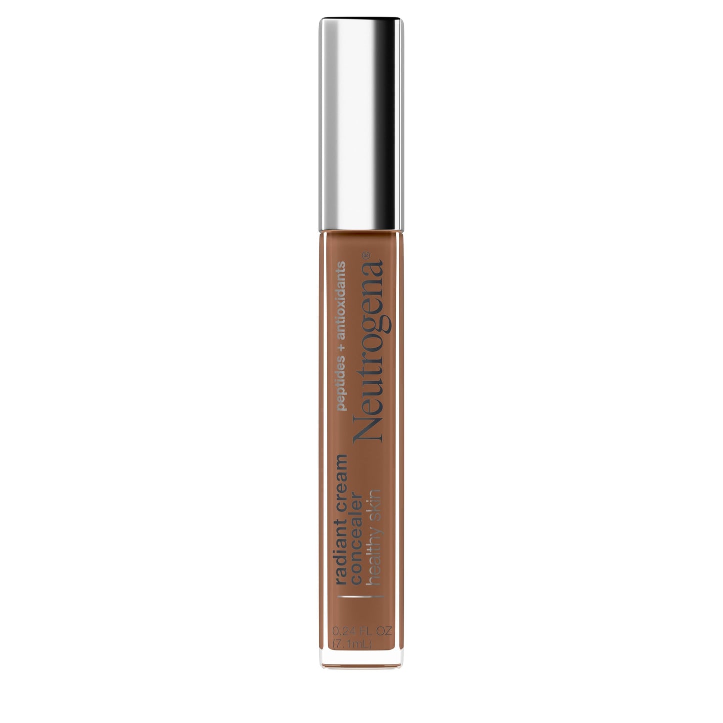 Neutrogena Healthy Skin Radiant Brightening Cream with Peptides & Vitamin E Antioxidant, Lightweight Perfecting Concealer Cream, Non-Comedogenic, Java