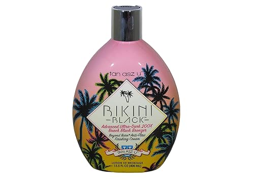 Tan Asz U BIKINI BLACK Advanced Ultra-Dark 200x Black Bronzer - 13.5 oz.